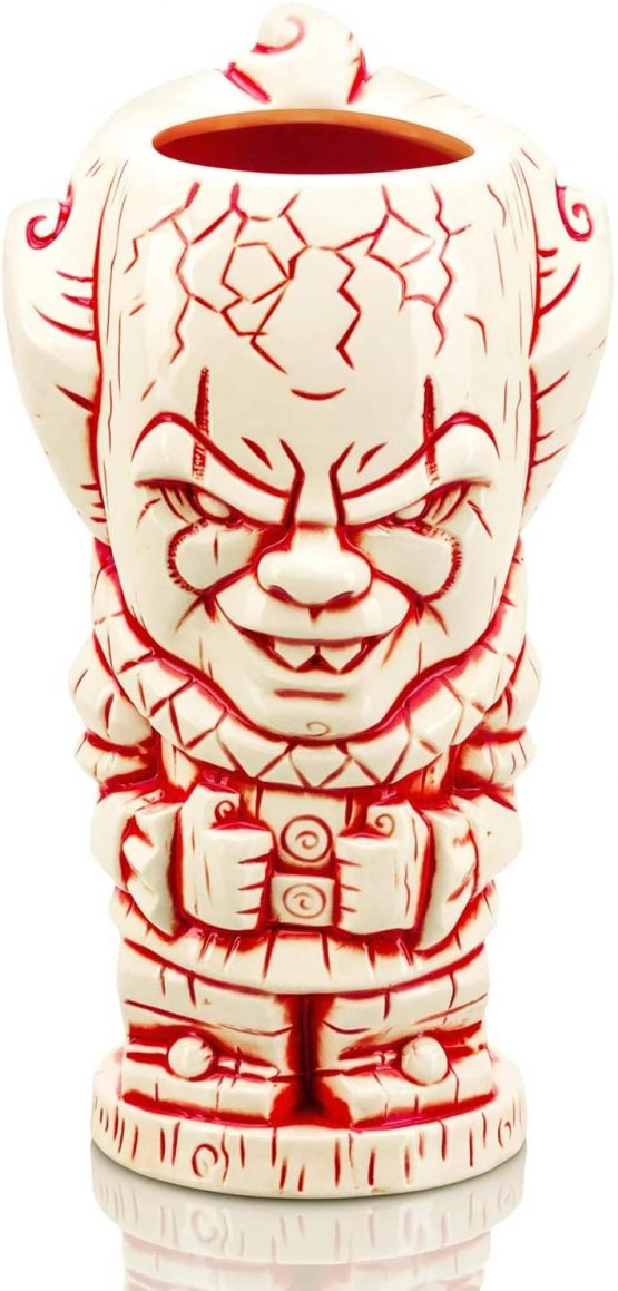 Beeline Creative Geeki Tikis IT Pennywise Mug | Ceramic Tiki Style Cup | Holds 27 Ounces