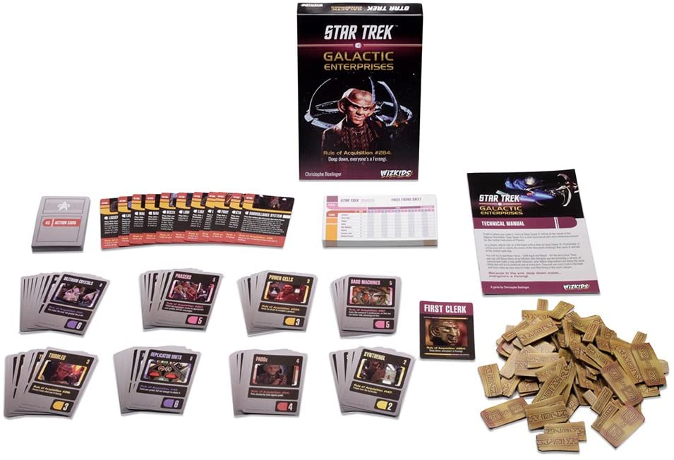 Wizkids Games NECA Star Trek: Galactic Enterprises Board Game (WZK73283) - Image 4