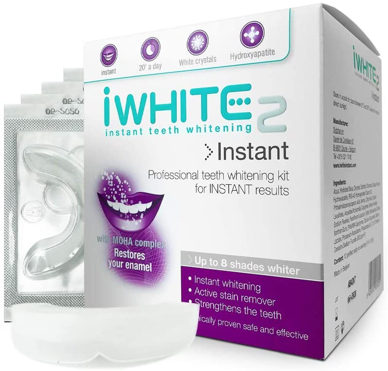 iWhite Instant 2 Teeth Whitening Kit with 10 Trays Up to 8 Shades