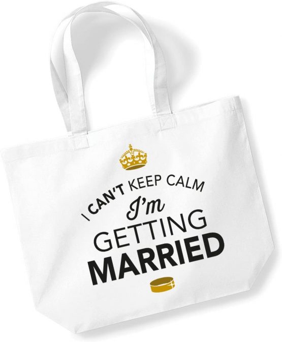 Bride, Bride Bag, Tote Bag, Bride Keepsake, Wedding Gift, Present, Hen Party, Hen Party Bag, Hen Do Gifts, Ideas for Bride, Keepsake (White)