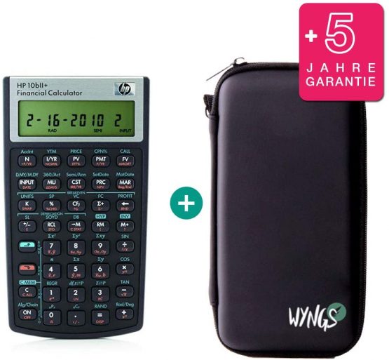 HP 10 BII Plus + Schutztasche + Erweiterte Garantie