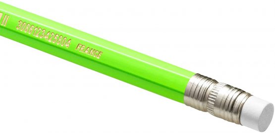 Evolution FLUORESCENTPENCILS, Blister of 4 Assorted Colours with Eraser Tips - Image 3