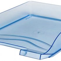BANTEX 100553683 Desk Trays Pack of 6 Transparent Blue