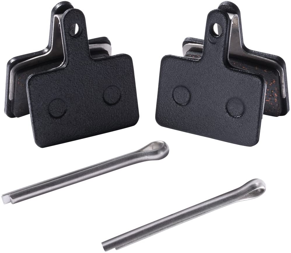 2 works Semi-Metallic Bicycle Disc Brake Pads for Shimano/Tektro/TRP, standard - Image 2