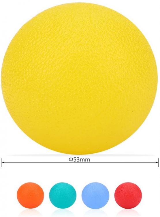 Alomejor Hand Grip Balls Hand Rehabilitation Ball Wrist Finger Recovery Training Restore Squeeze Ball for Stress Relief and Grip Strengthening - Image 3