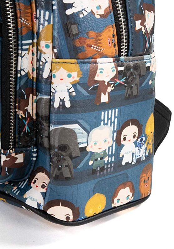 Loungefly x Star Wars A New Hope Chibi Characters Mini Backpack - Image 3