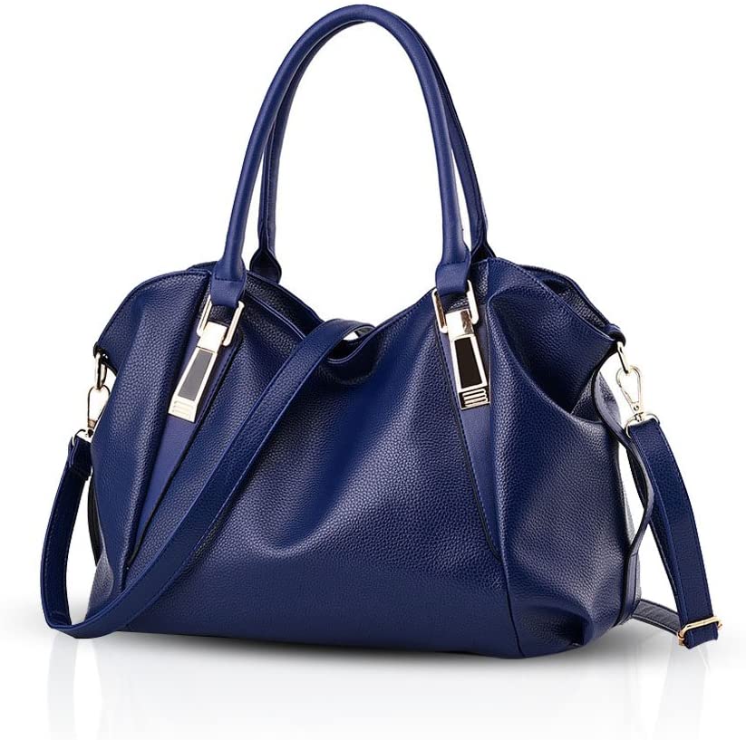 Nicole&Doris New Bag Ladies Classic Casual Fashion Soft Bag Portable Shoulder Bag Women Messenger Bags Women Purse Sapphire