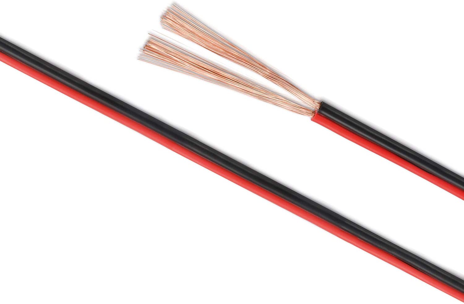 toolcity Speaker Cable (Twin Wire) 2 x 1.50 mm² 50 m Red/Black, 50m - 1,5mm² - Image 3