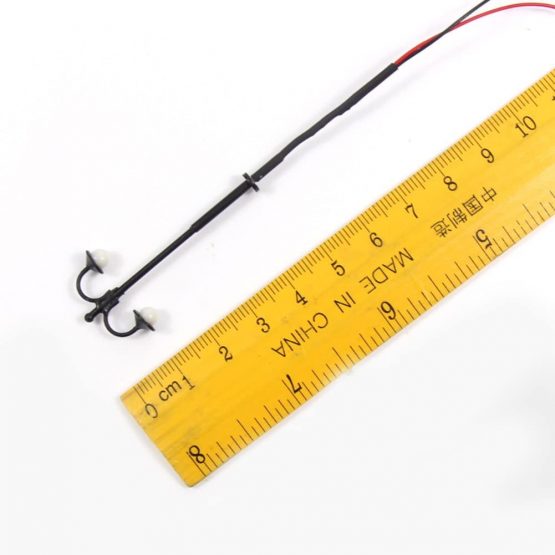 LYM17 10 pcs Model Railway Led Lamppost Lamps Street Lights N Scale 4.5cm 12V New - Image 4