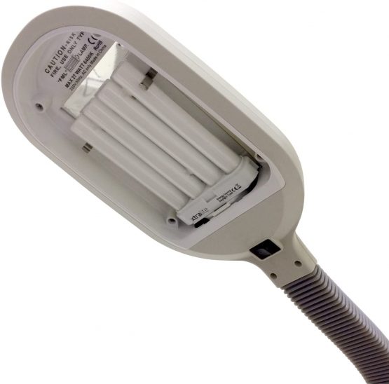 Xtralite 27w Daylight Replacement Bulb for High Vision Reading Lamps, 4 Pin GX10Q-4 Quad Tube (6500k) - Image 3