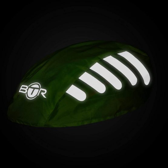 BTR Helmet Cover, Waterproof & High Visibility Bike Helmet Cover. Reflective and High Viz. - Image 3