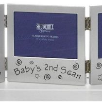 Baby Triple Ultrasound Scan Photo Frame 5" x 3"