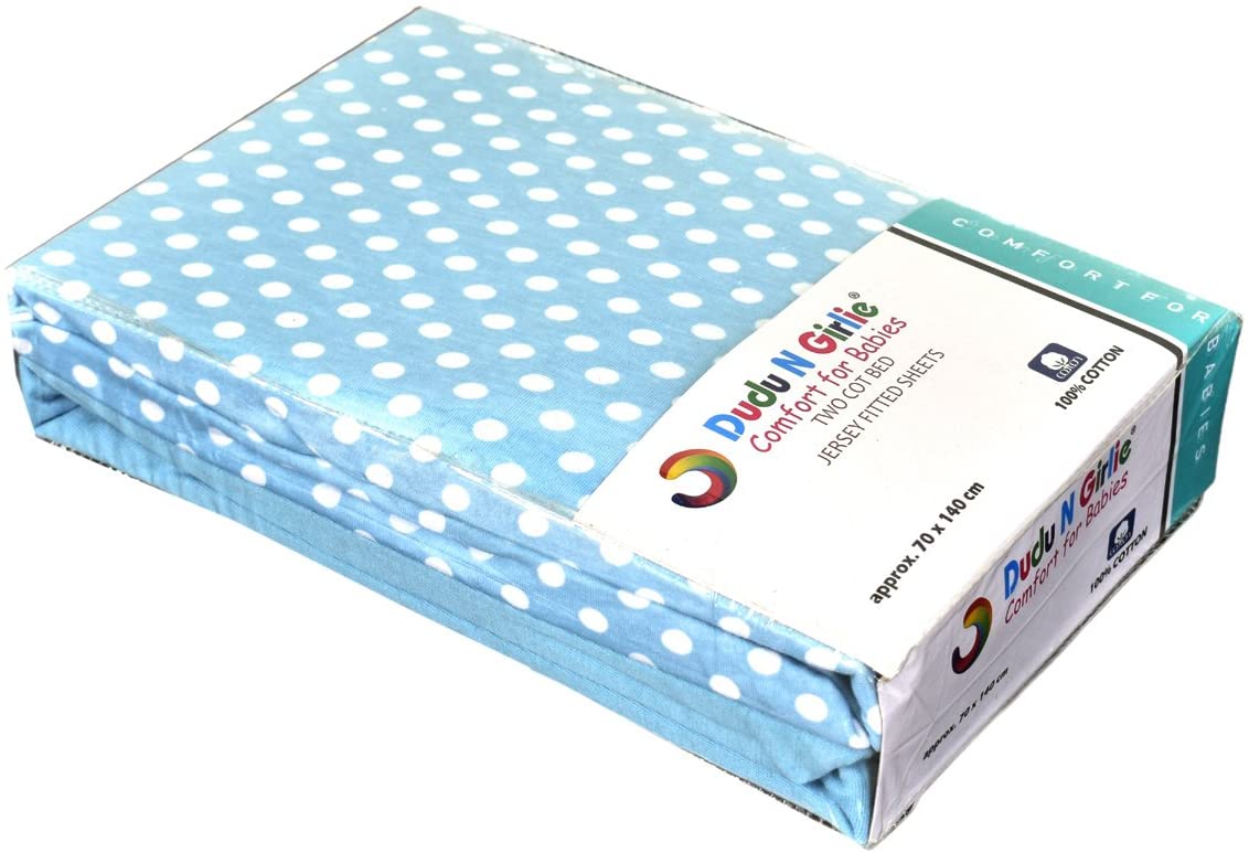 2 x White & Pink Moses Basket Fitted Sheets Set - Image 2