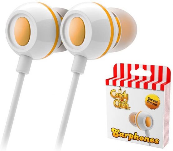 Candy Crush In Ear Headphones - Mango
