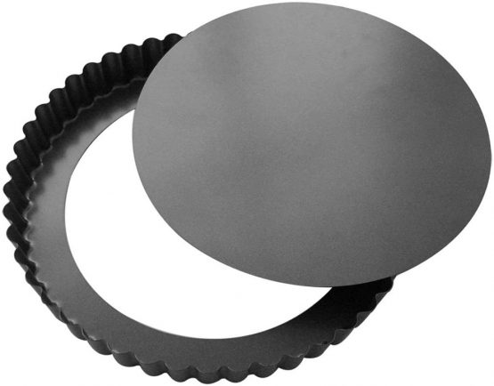 DE BUYER 4706.20 Fluted Pie Dish with Removable Bottom 20 cm