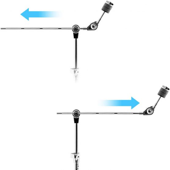 Tiger DHW7-CM Boom Cymbal Stand with Hide Away Boom Arm - Image 4
