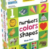 Briarpatch First 100 Numbers, Shapes Bingo Game, Multi