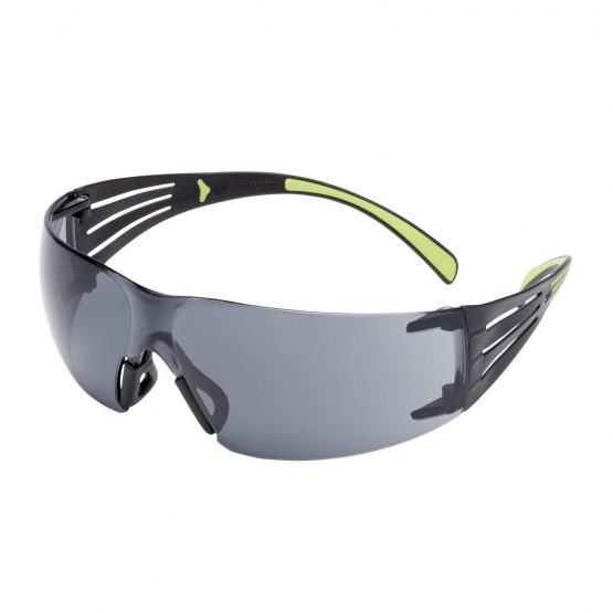 3M Safety Glasses SF400 GC1 Grey - Comfortable Work Safety Glasses with Anti-Scratch Coating - Double Sided UV, Anti-Scratch & Anti-Fog Coating - Image 2