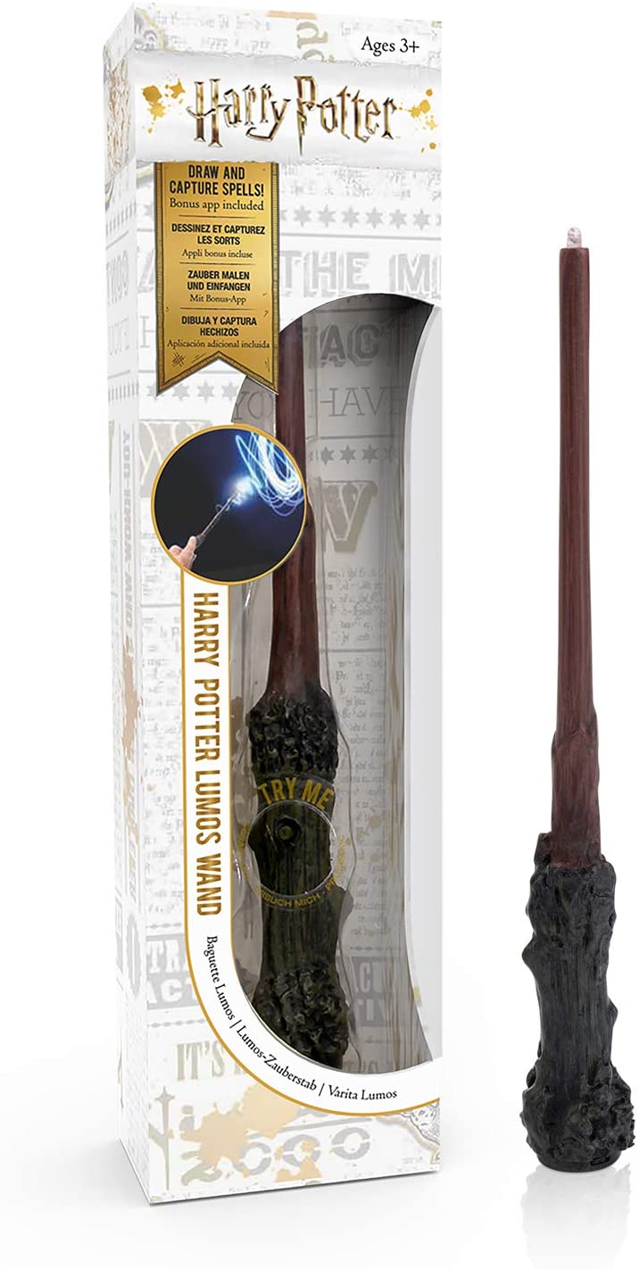 WOW! STUFF Harry Potter Lumos Wand 7' Light-Up, Harry Potter’s Light Painting Wand, 24 x 6.5 x 4 cm