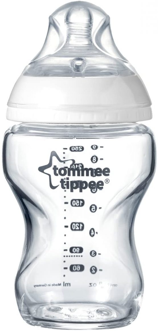 Tommee Tippee Closer to Nature Clear Glass Baby Bottle Starter Set - Image 3