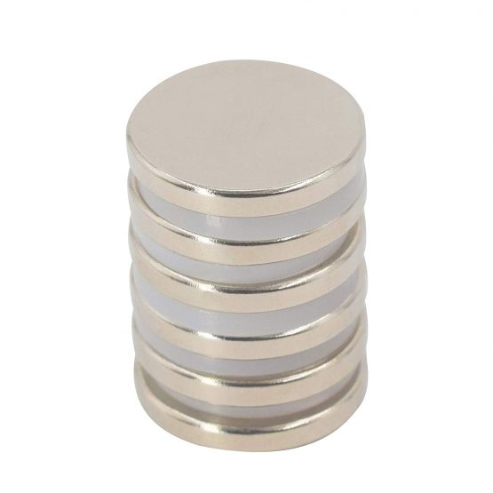 Magnetpro Neodymium Disc Magnet 25 mm Dia x 3.5 mm Thick 6 KG Pull (Pack of 6) - Image 2