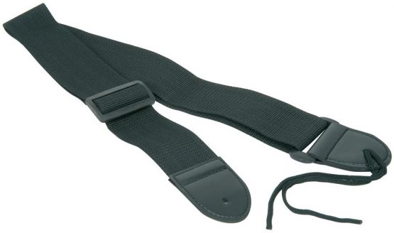 Chord | Black Fabric Guitar Strap