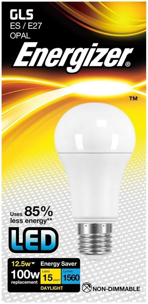 Energizer LED - GLS Daylight Bulb E27 Edison Screw - 12.5w (Eq 100w) - Image 2