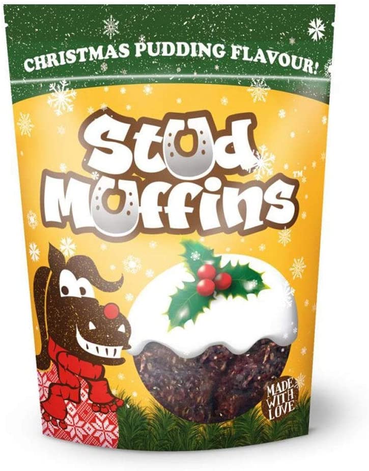 Stud Muffins LIK0725 Xmas Pudding Flavour 15 Pack, Clear, 400 g (Pack of 1)