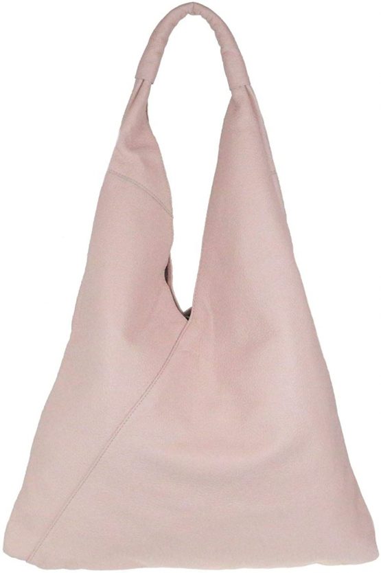 Girly HandBags V Shape Genuine Top Handle Bag