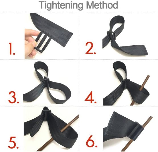 ZARPMA Baby 2 Point Safety Belt,Safety Harness for Child Kid Infant Safe Strap for Pushchair,HighChair,Child Chair,Stroller(1M Length) - Image 4