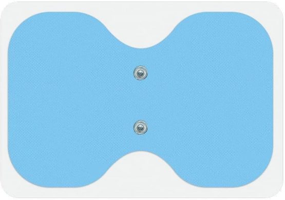 Bluetens Unisex's Electronic Muscle Stimulator Device 'Butterfly' Pads, Blue, One Size
