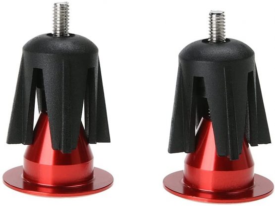 CYSKY Bike Handlebar End Plugs Bar Caps 1 Pair Bicycle Handlebar Grips Bar End Cap for Most Bicycle, Mountain Bike, Road Bike, MTB, BMX - Image 4