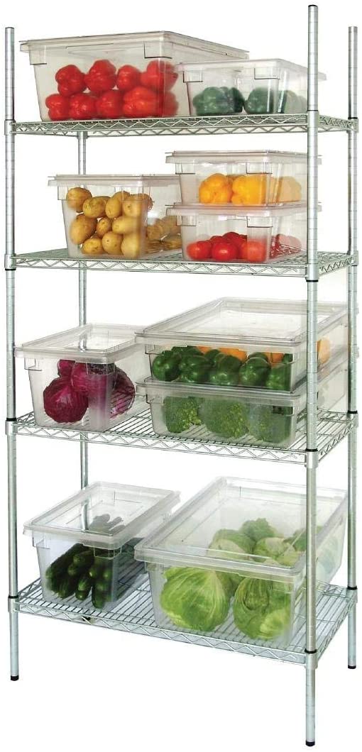 EDLP Vogue Flat Pack 4 Shelf Unit - 1220x460x1830mm 48x18x72", Multicolor, 1830X1220X460mm - Image 4