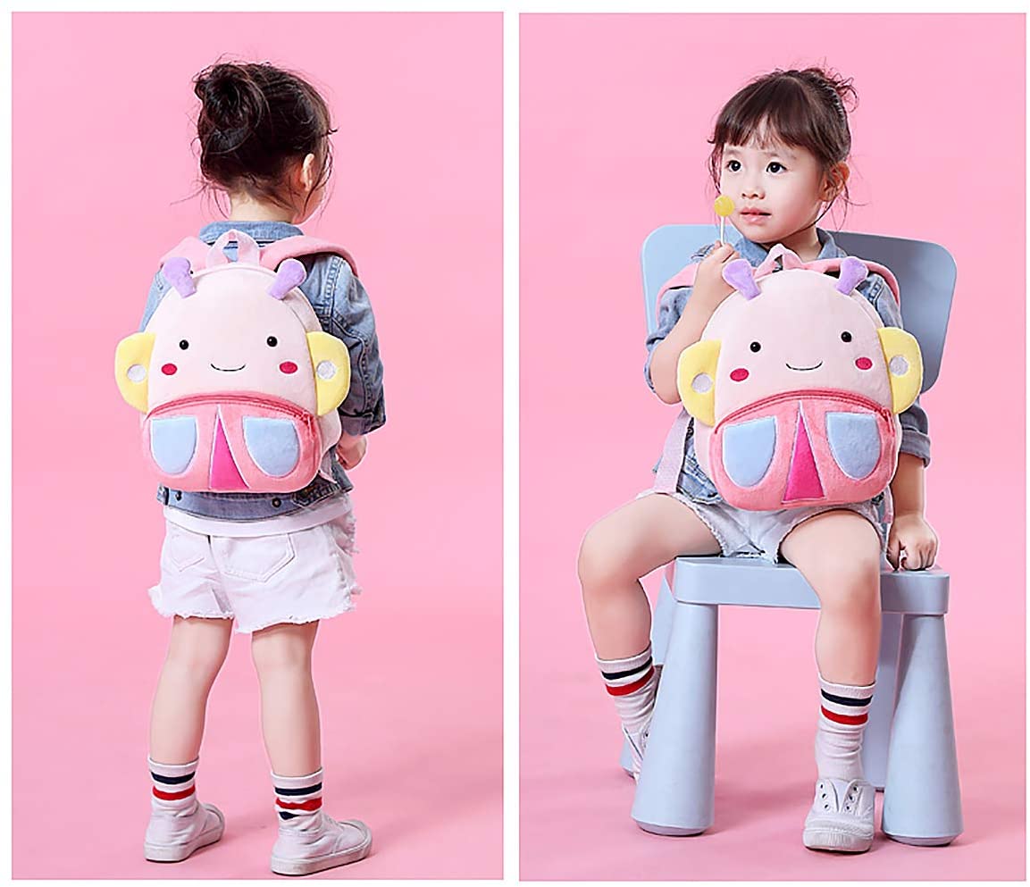 ISIYINER Kids Cartoon Backpack Toddler Children School Bag Cute Cartoon Animal Preschool Rucksack Gift for Children Boys Girls Butterfly - Image 3