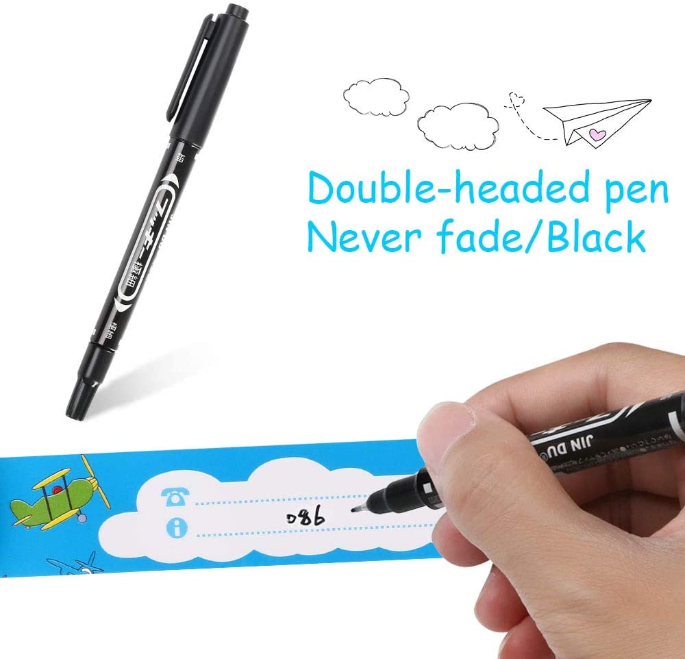 Vicloon 12 Pcs Child Safety ID Wristband - Image 4