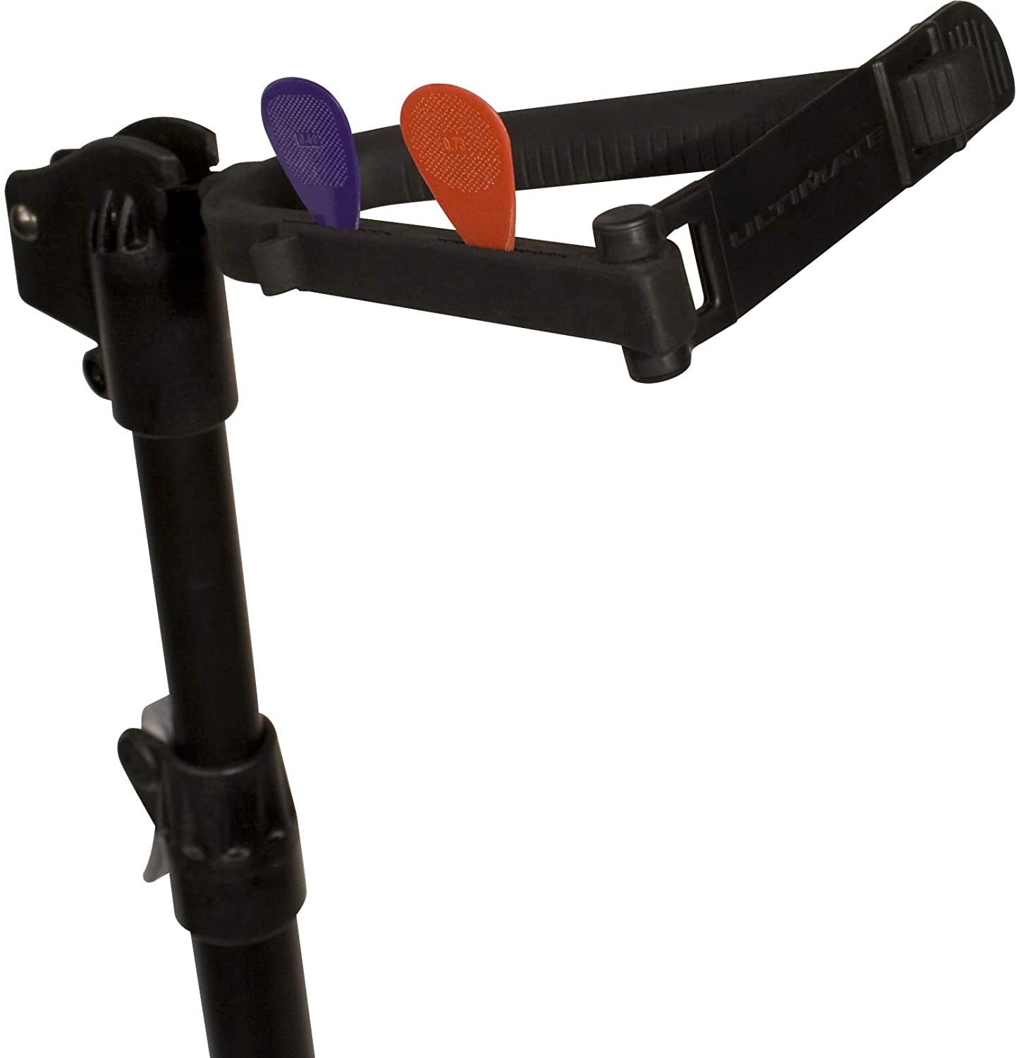 Ultimate - Single Guitar Stand GS100, Black, Single Tier - Image 2