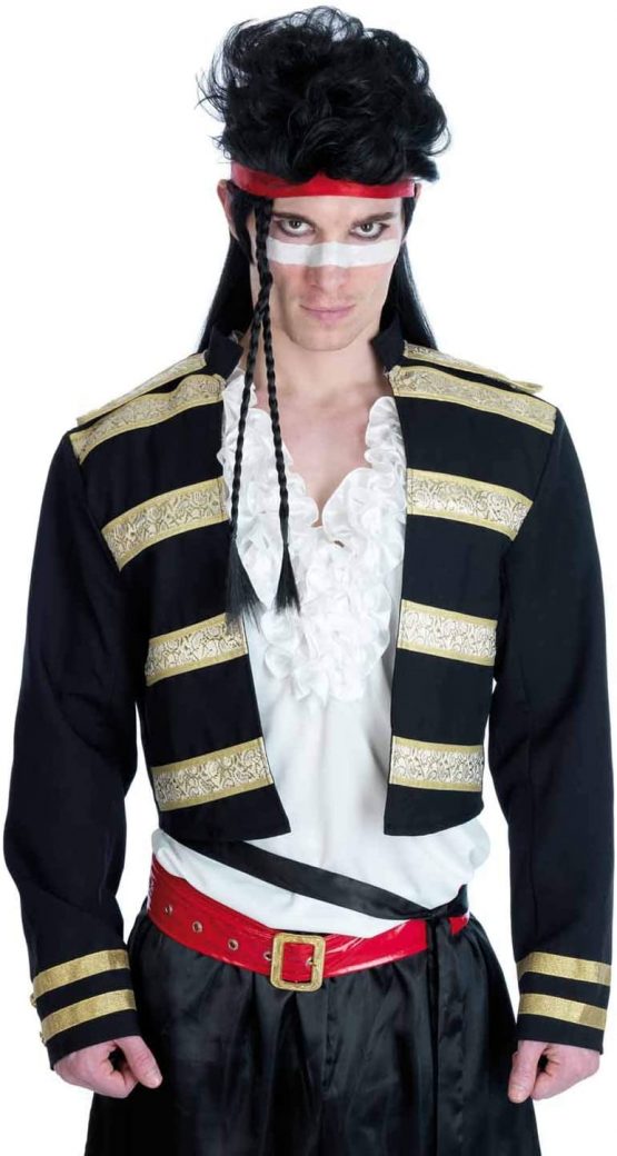 Fun Shack Mens 80s Alt Rock Legend Costume Adults Singer Decades Party Outfit - X-Large - Image 2