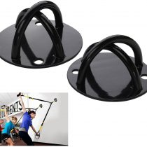 WINOMO 2pcs Ceiling Wall Mount Anchor for Suspension Straps Strength Training Bracket Gym Yoga Olympic Ring