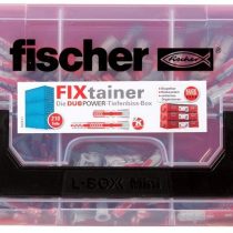 Fischer 541105 Fixtainer – Duo Power Depth for Bite Universal Wall Plug Anchor Set 210 per Pack
