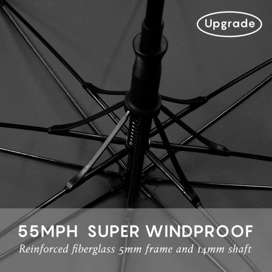 RUMBRELLA Golf Umbrella Windproof UV Umbrellas Large UPF 50+ Auto Open 55IN - Image 4