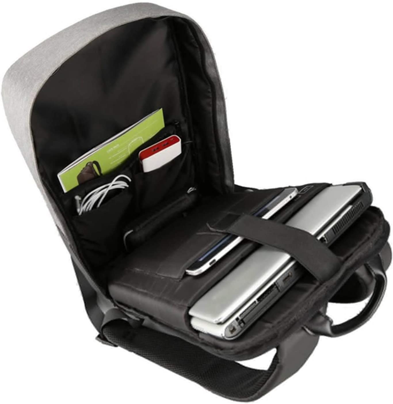 Energizer EPB001 Laptop Charging Bag with UE10004 Power Bank - Grey - Image 4