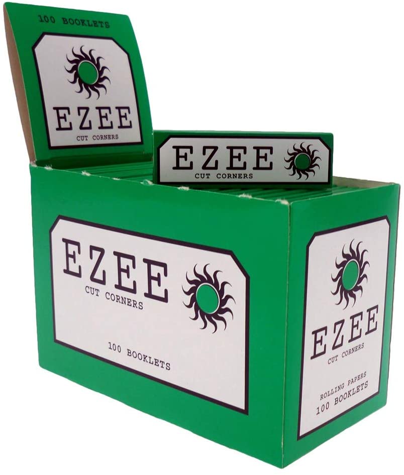 ezee Full Box Ezee Green Rolling Papers 100 Booklets X 50= 5000 Rollups