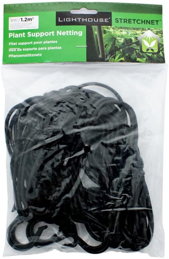 LightHouse StretchNet with 4-Hooks, Black