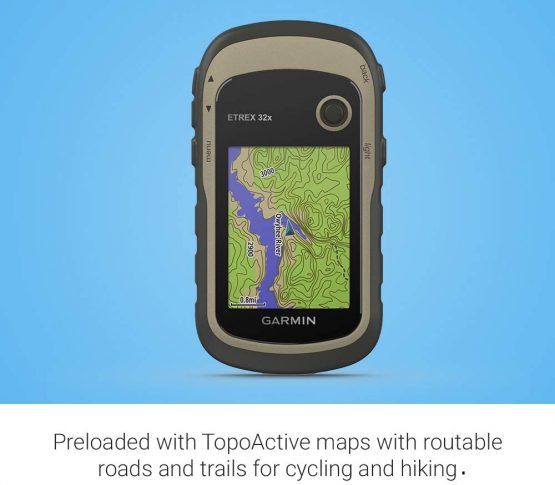 Garmin eTrex 32x Outdoor Handheld GPS Unit with 3-axis Compass and Barometric Altimeter, Brown - Image 4