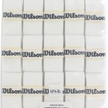 Wilson Pro OVERGRIP Player 50PK Tennis Racket Grip, Unisex-Adult, White, One Size