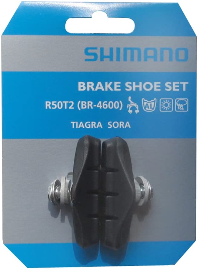 Shimano R50T2 Brake Shoes Black 60mm, 60 mm