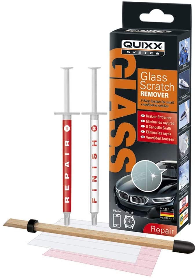 Quixx QGSR1 Glass Scratch Remover Glass Scratch Remover, 9.2cm x 10.8cm x 24.8cm