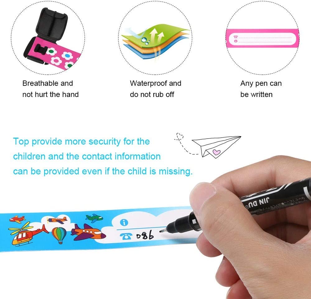 Vicloon Safety Wristband Bracelets - Image 4