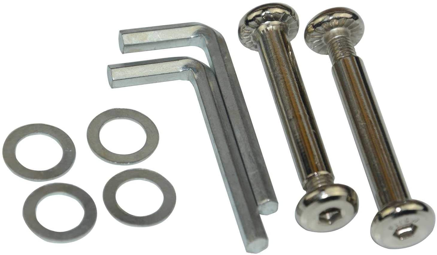 1 Pair Luggage Suitcase wheels Replacement OD 80mm with Axles Wrench Bearings Repair Tool Kit (80mmX24mmX6mm) - Image 4