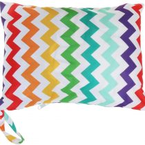 FENICAL Diaper Bag for Stylish Moms, Infant Diaper Bag Waterproof Resuable Nappy Bag Wet Dry Baby Diaper Pouch with Dual Zipper Rainbow
